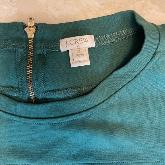 JCrew Evergreen Zipper Pocket Dress - Picture 3 of 7